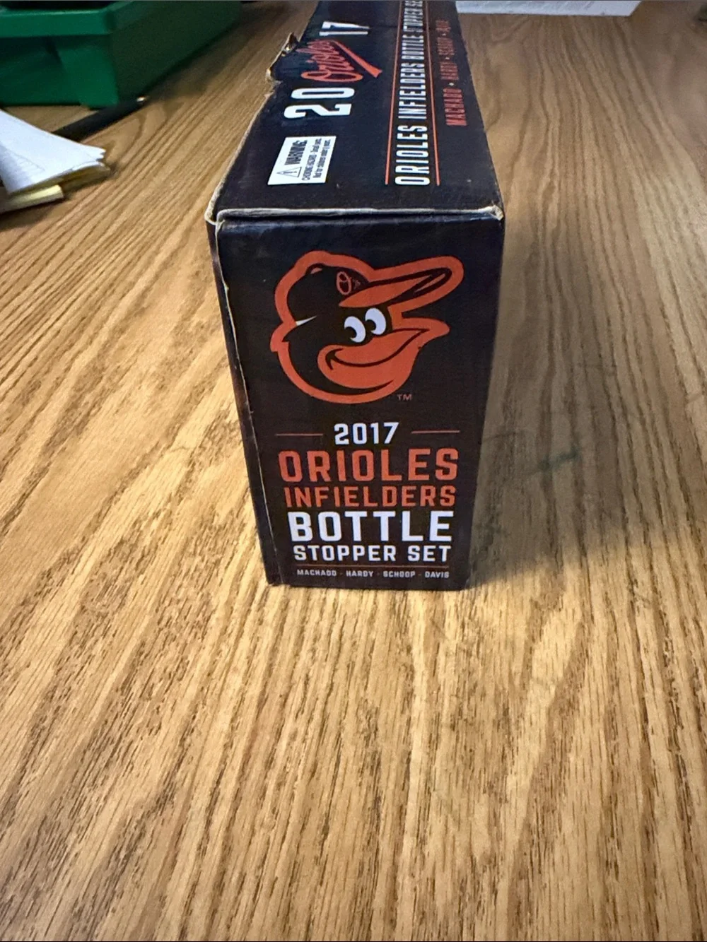 Baltimore Orioles Infielders Bottle Stopper Set - Orange & Black